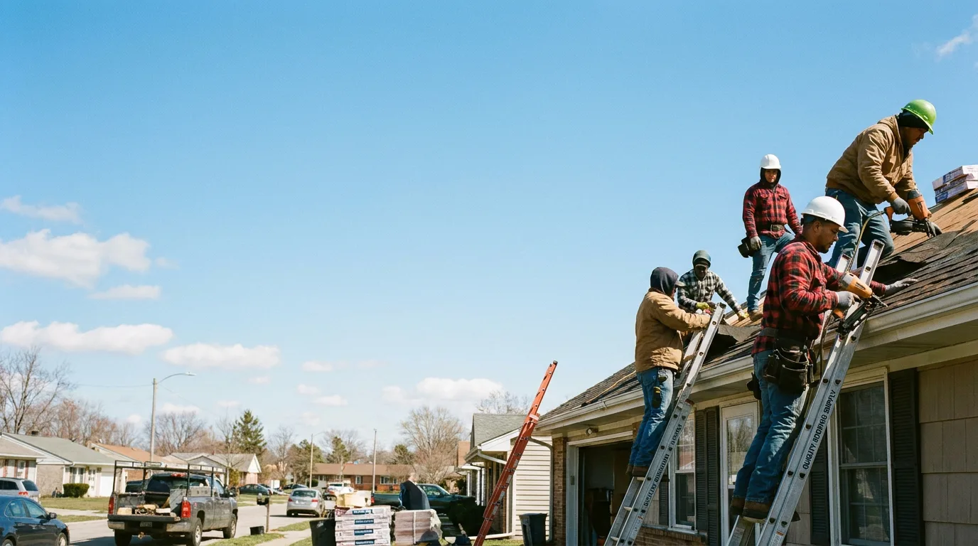 Roofing in Benld, IL near me